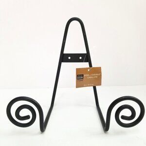 NWT Michael's Studio Decor Brown Metal 8" Scroll Easel